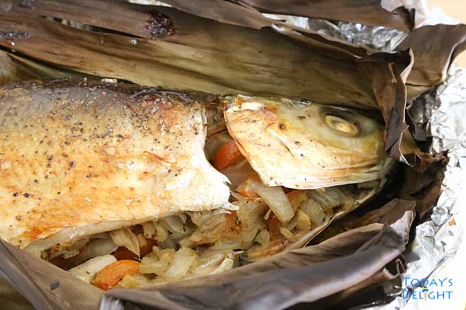 Inihaw na Bangus (Grilled Stuffed Milkfish)