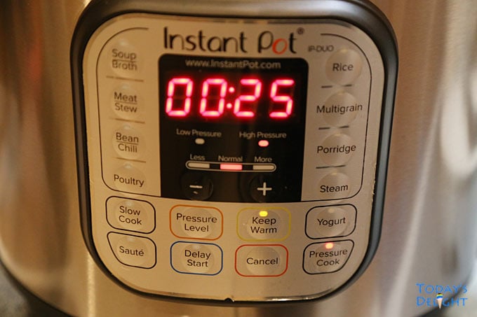 Pressure Cook program.