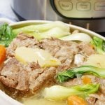 Instant Pot Pork Nilaga is a Filipino clear pork soup is Today's Delight.