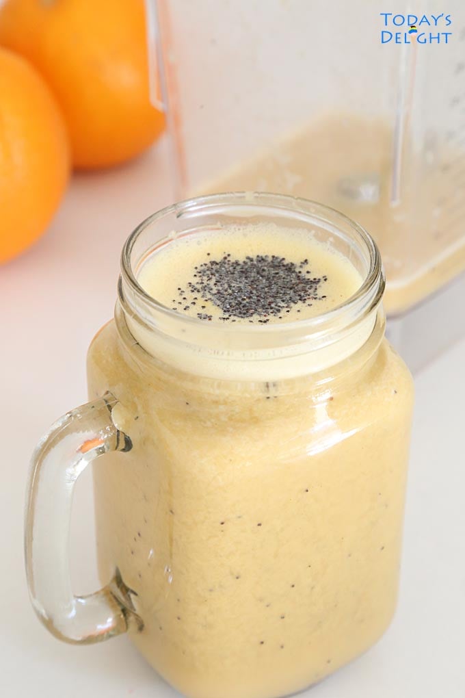 Orange Poppy Seed Dressing is great for salads & it's Today's Delight.