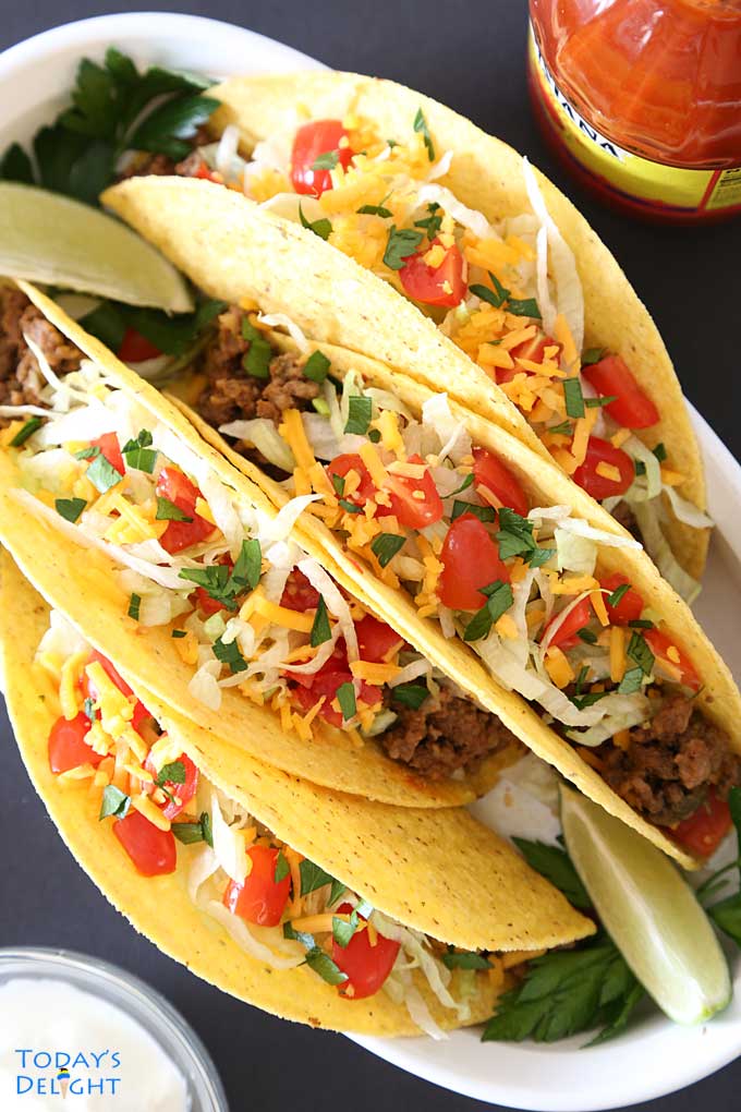 Ground Beef Tacos is Today's Delight