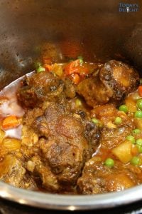 Curry Oxtail Stew Instant Pot is Today's Delight.
