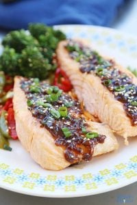 Poached Teriyaki Salmon Recipe is Today's Delight.