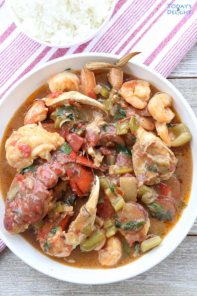 Louisiana Seafood Gumbo Recipe is Today's Delight.
