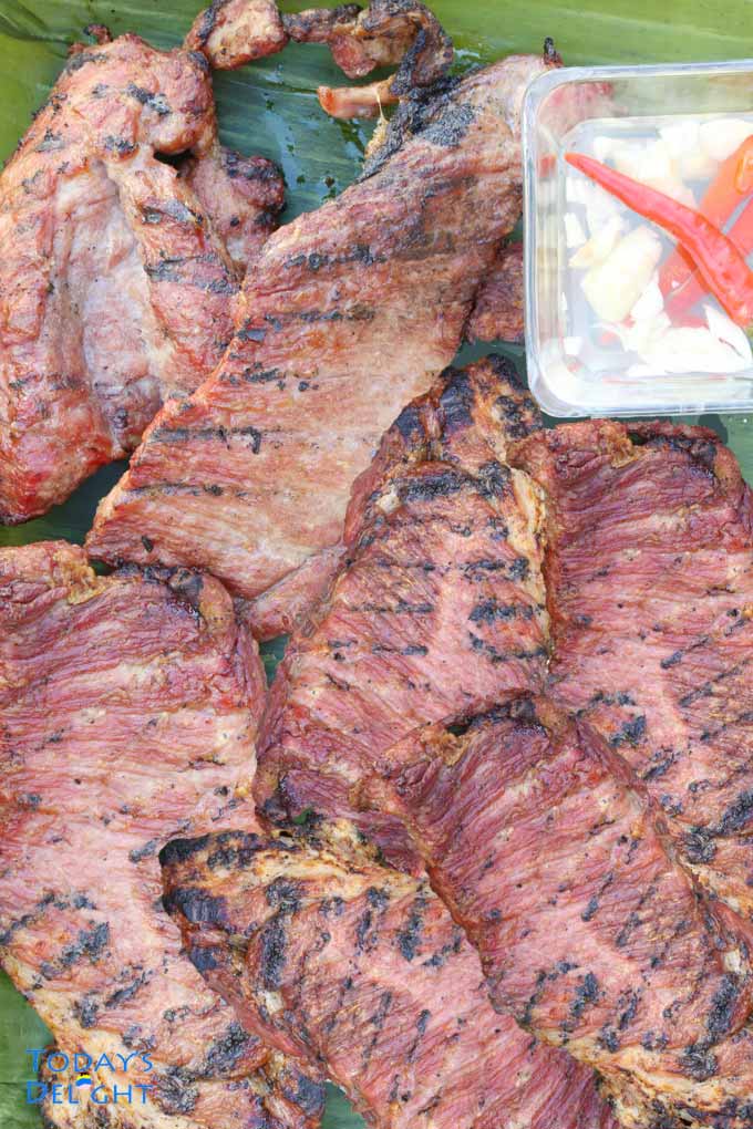 Simple Grilled Pork is Today's Delight.