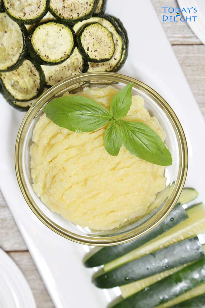 Skordalia Sauce is a Greek garlic sauce and Today's Delight.