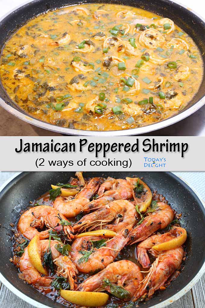 Jamaican Peppered Shrimp is Today's Delight.