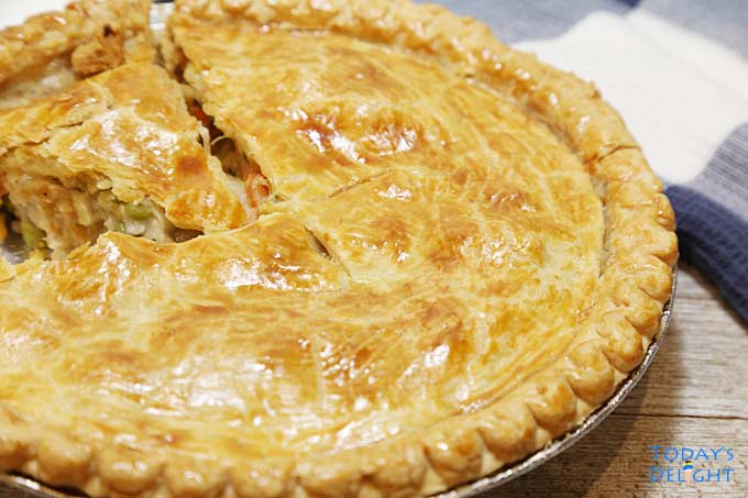 Slice a piece of pie.