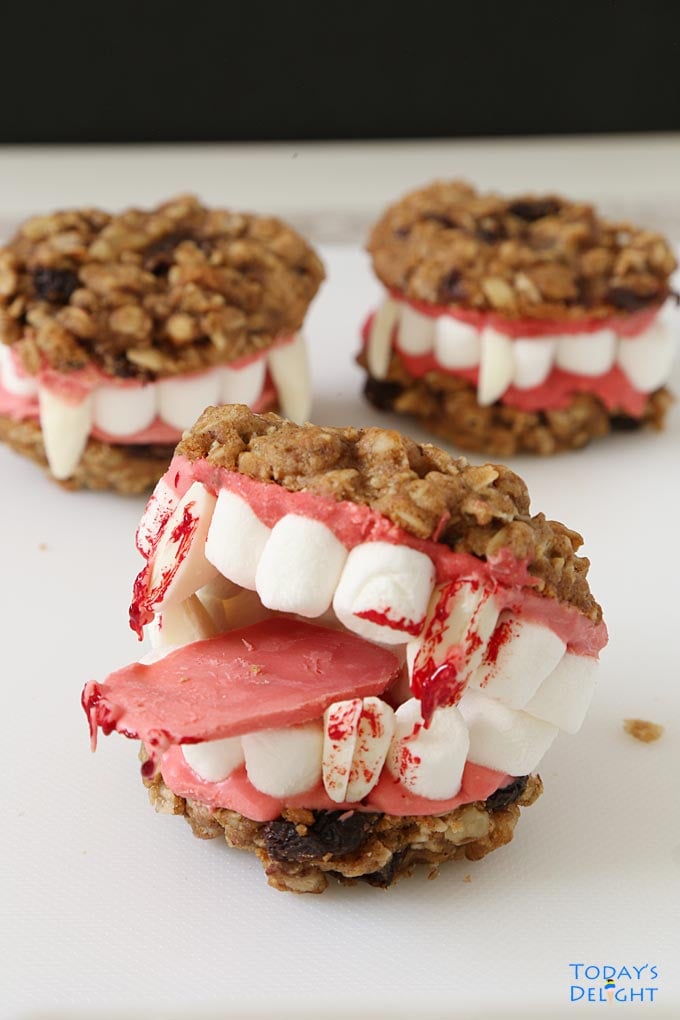 How to Make Draculaโs Dentures for Haloween is Today's Delight.