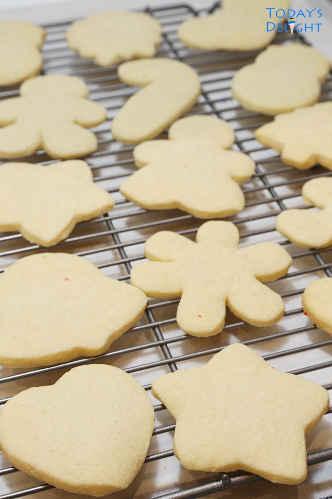 Baked Sugar Cookies.