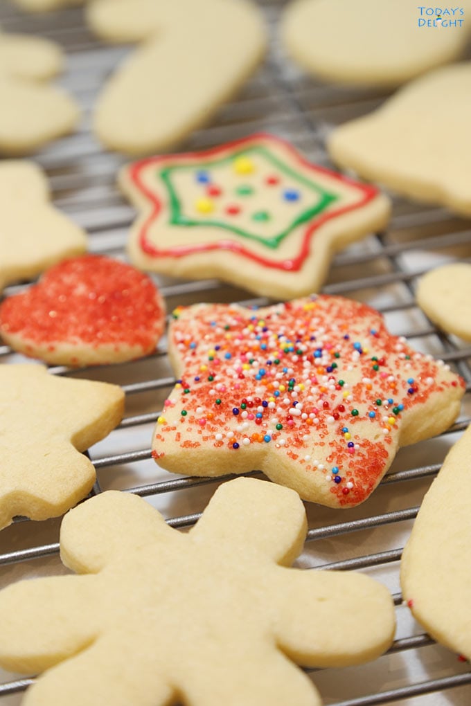 Easy Sugar Cookie Recipe is Today's Delight.