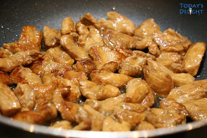 Chicken breast stir fry.