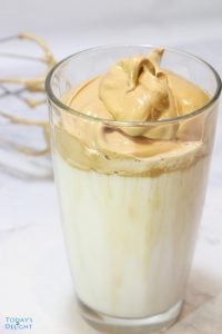 Whipped Coffee AKA Dalgona Coffee is Today's Delight.