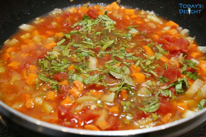 Other ingredients added to stew.