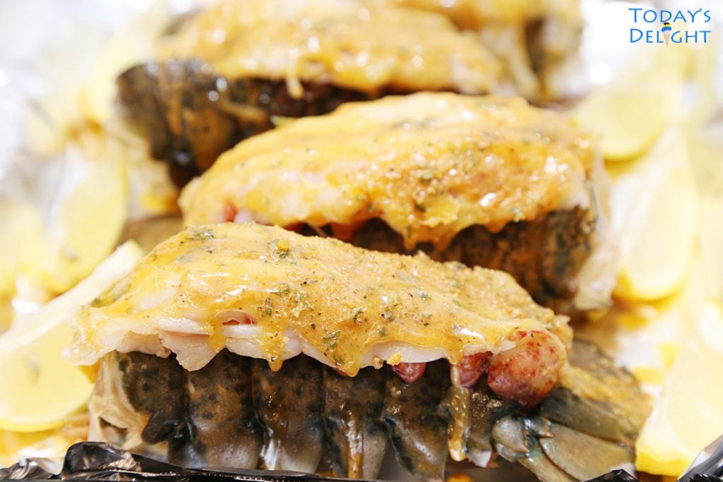 3 Seasoned lobster tail.